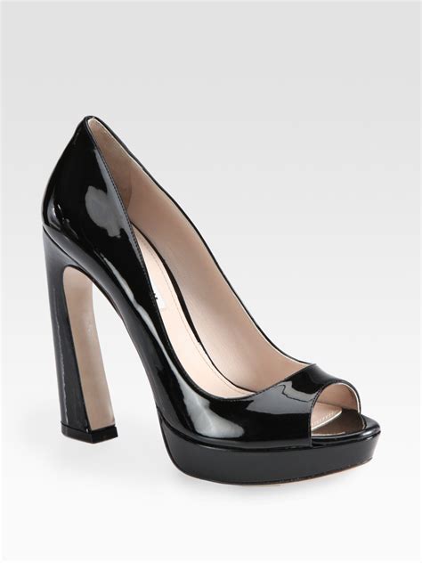 miu miu peep toe heels|Women's pumps shoes .